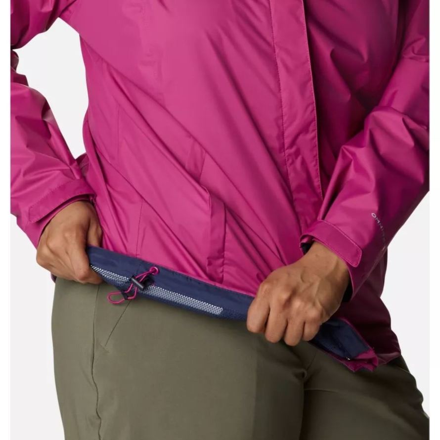 Wild Fuchsia Columbia Women's Arcadia II Jacket Plus Size