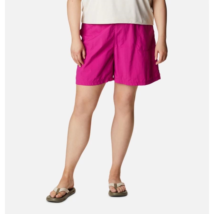 Wild Fuchsia Columbia Women's Sandy River Shorts Plus Size