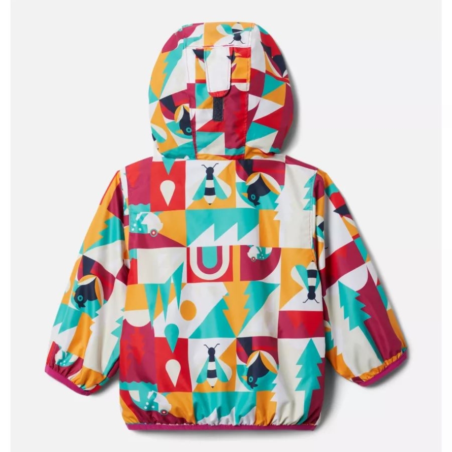 Wild Fuchsia Summer Escape Columbia Infant Mini Pixel Grabber II Wind Jacket