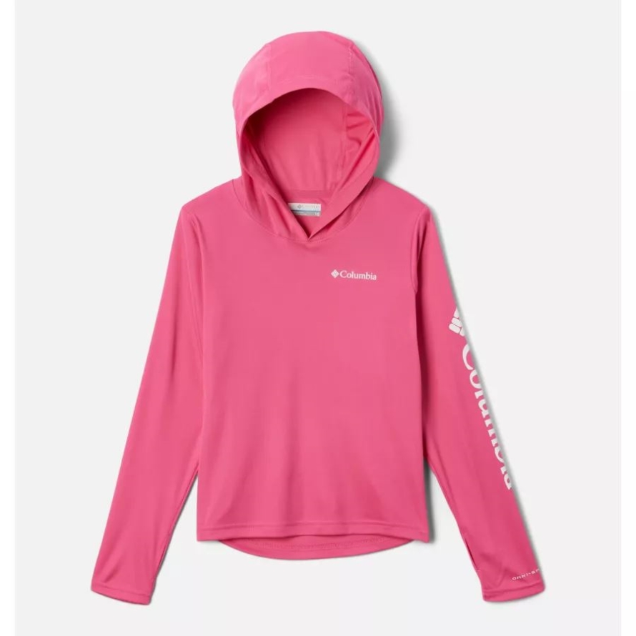 Wild Geranium Kids' Fork Stream Hoodie Columbia