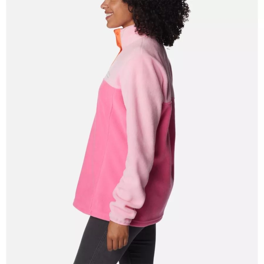 Wild Geranium/Wild Rose Women's Benton Springs 1/2 Snap Pullover Columbia