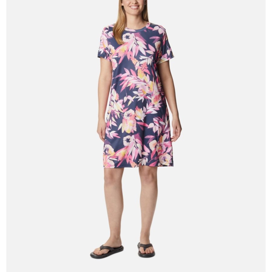 Wild Geranium/Wisterian Columbia Women's Fork Stream Dress