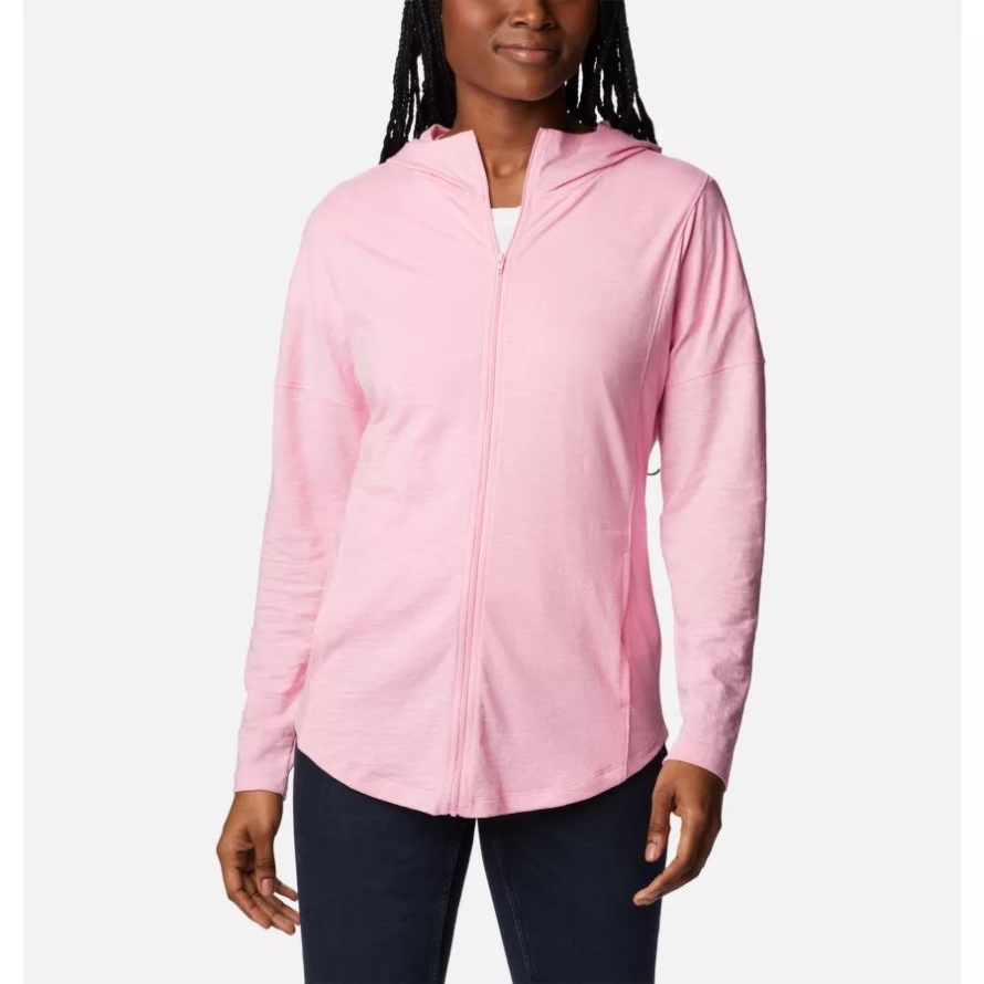 Wild Rose Columbia Women's Cades Cove Full Zip Hoodie