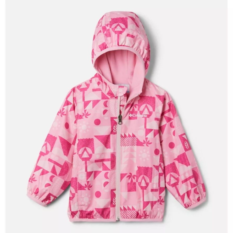 Wild Rose Quest Toddler Mini Pixel Grabber II Wind Jacket Columbia
