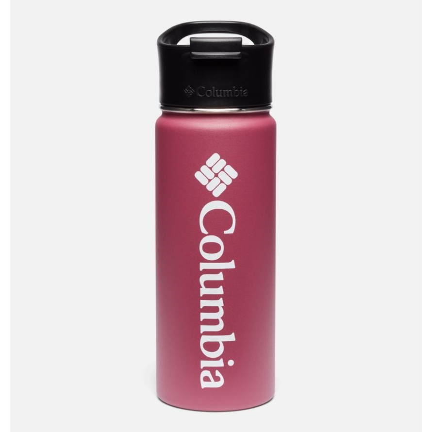 Wine Berry Columbia Double-Wall Vacuum Bottle with Sip-Thru Top 18oz