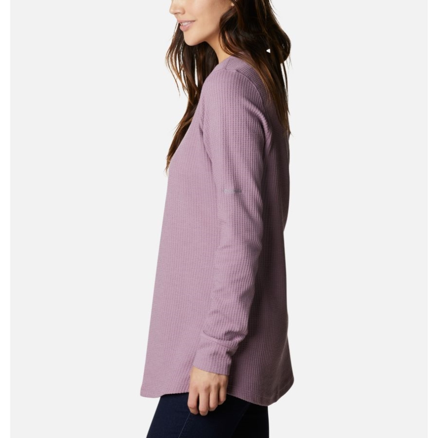 Winter Mauve Heather Women's Pine Peak Long Sleeve Thermal Tunic Columbia
