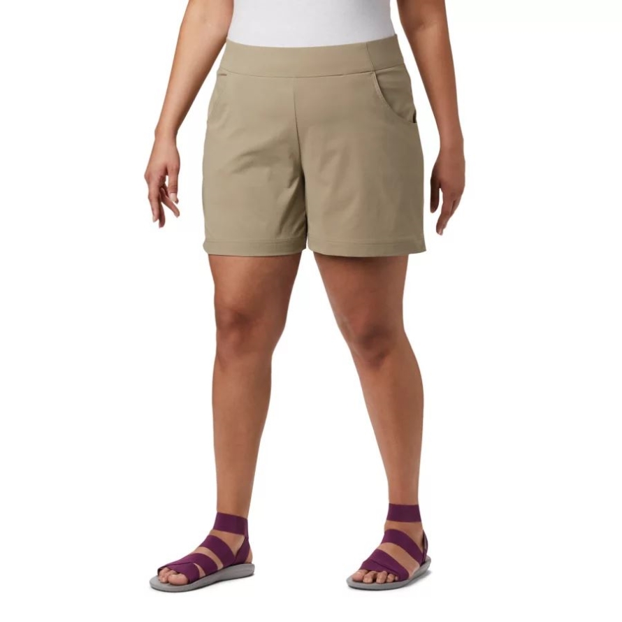Women's Anytime Casual Shorts Plus Size Columbia Tusk