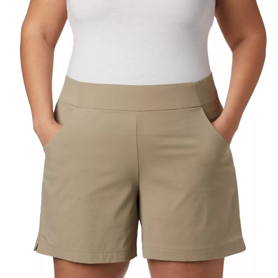 Women's Anytime Casual Shorts Plus Size Columbia Tusk