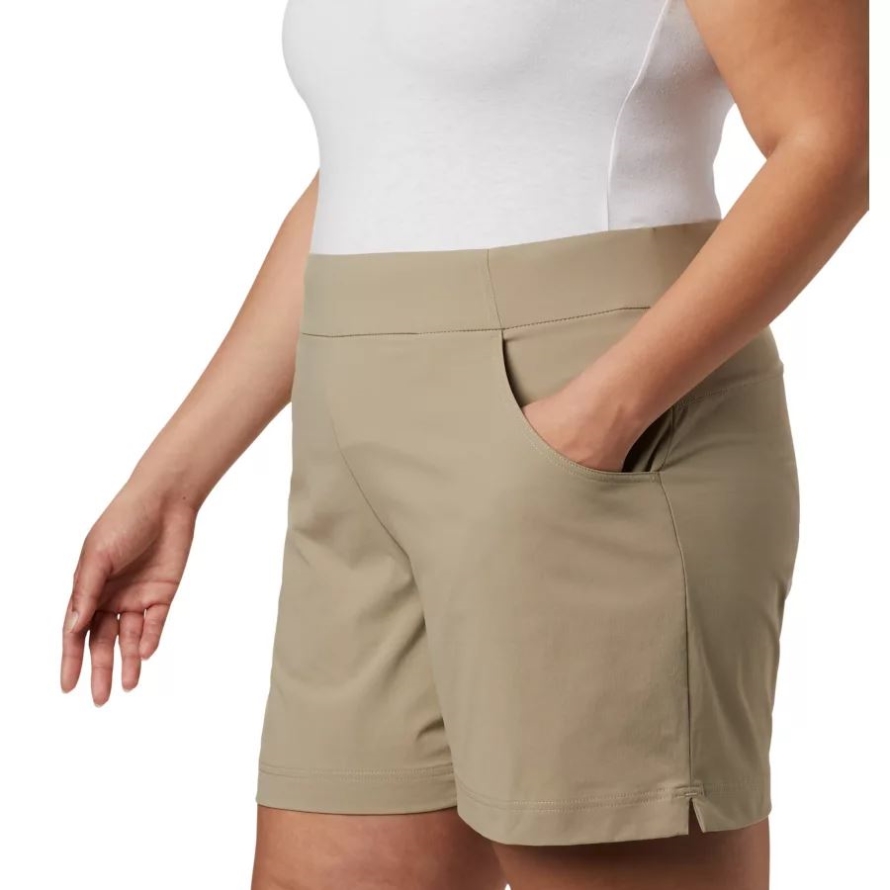 Women's Anytime Casual Shorts Plus Size Columbia Tusk