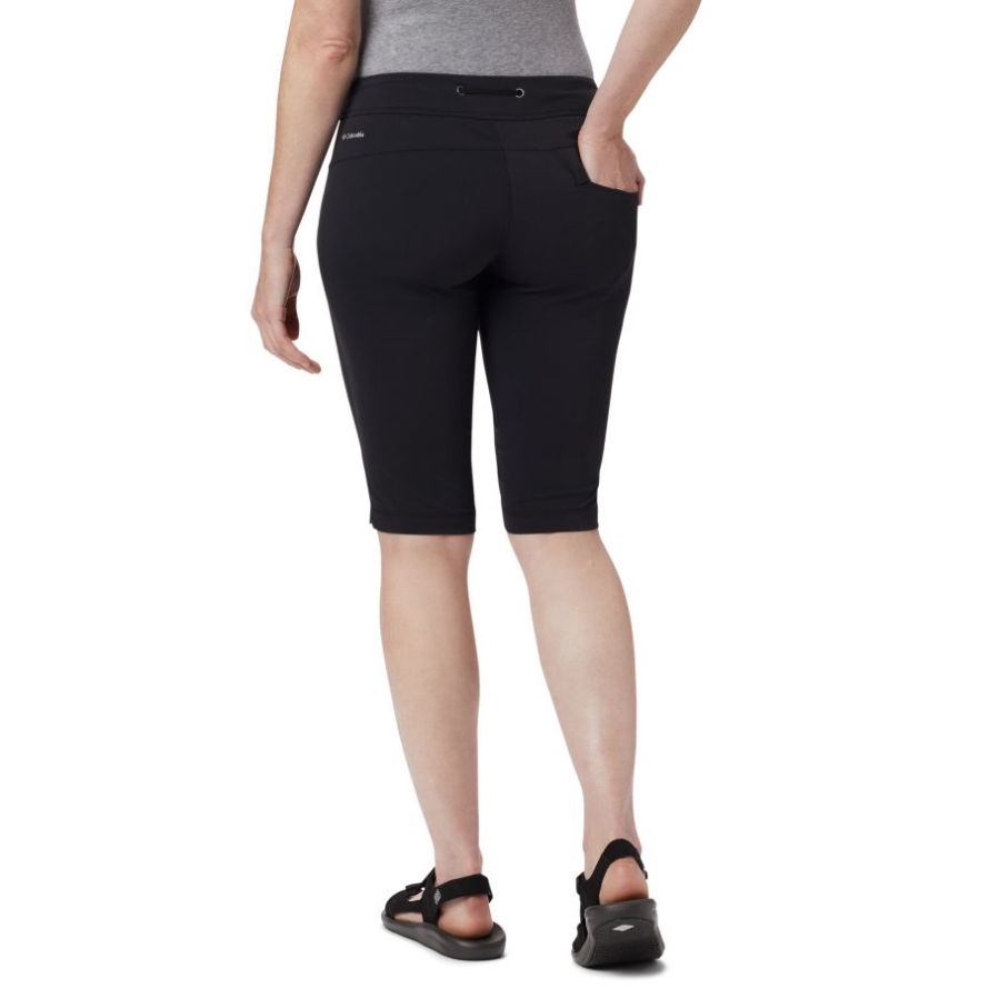 Women's Anytime Outdoor Long Shorts Black Columbia