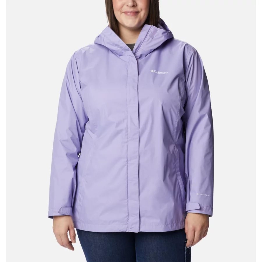 Women's Arcadia II Jacket Plus Size Columbia Frosted Purple