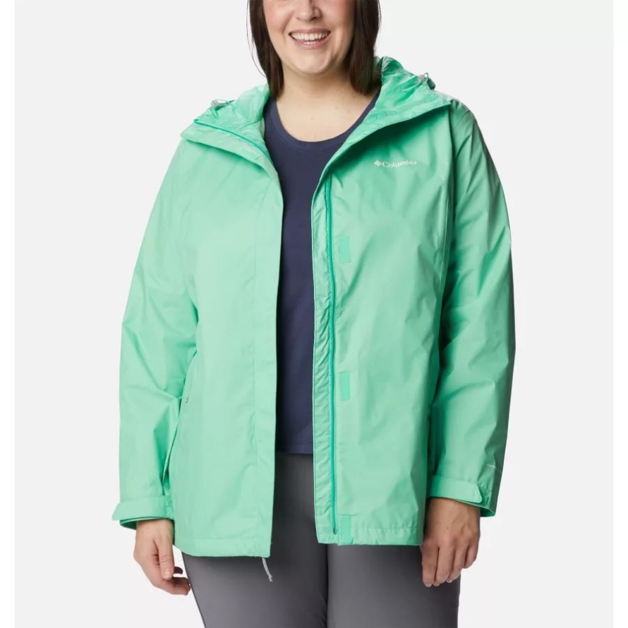 Women's Arcadia II Jacket Plus Size Light Jade Columbia
