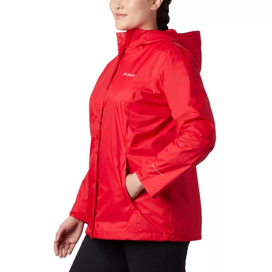 Women's Arcadia II Jacket Plus Size Red Lily Columbia
