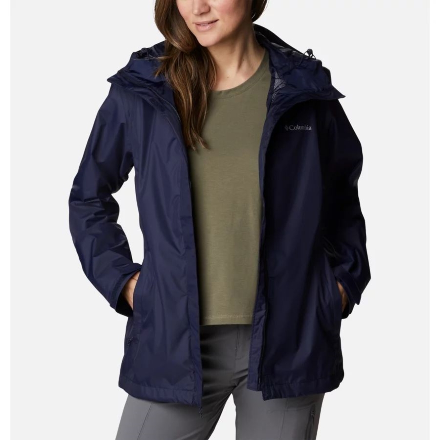 Women's Arcadia II Rain Jacket Dark Nocturnal Columbia