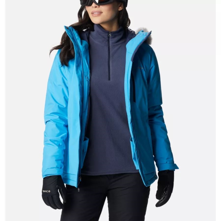 Women's Ava Alpine Insulated Jacket Columbia Blue Chill