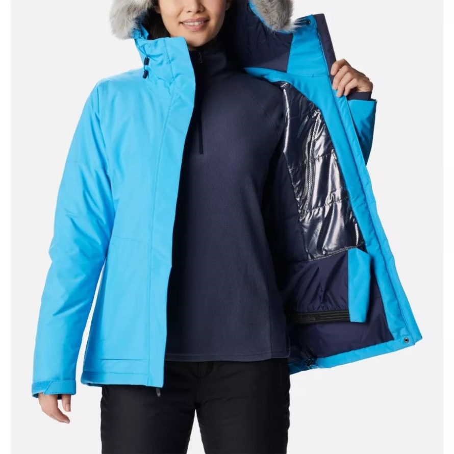 Women's Ava Alpine Insulated Jacket Columbia Blue Chill