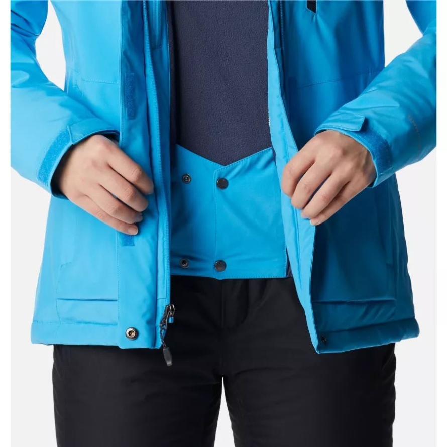 Women's Ava Alpine Insulated Jacket Columbia Blue Chill