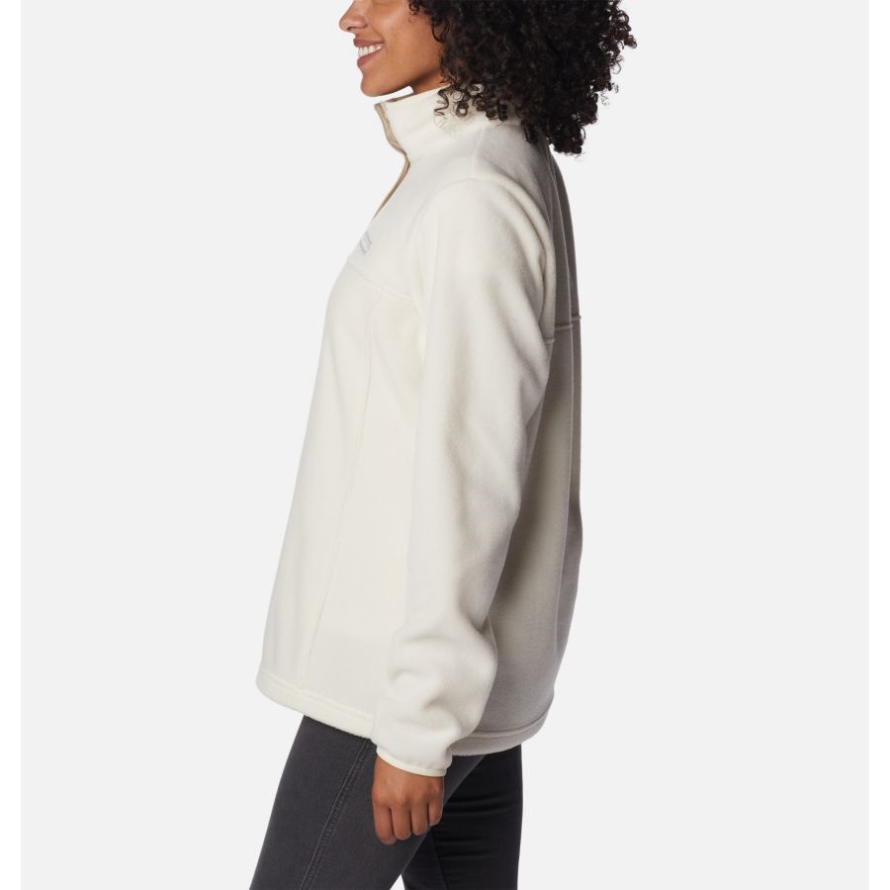 Women's Benton Springs 1/2 Snap Pullover Chalk/Ancient Fossil Columbia