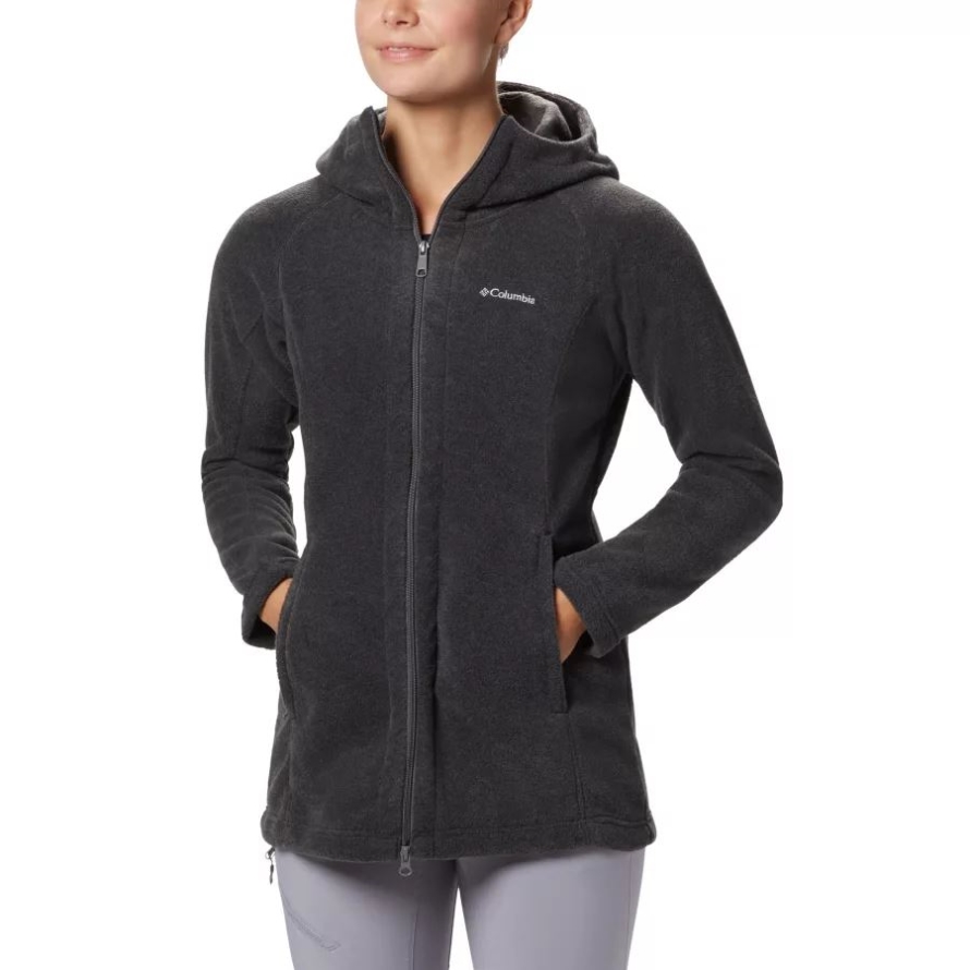 Women's Benton Springs II Long Hoodie Columbia Charcoal Heather