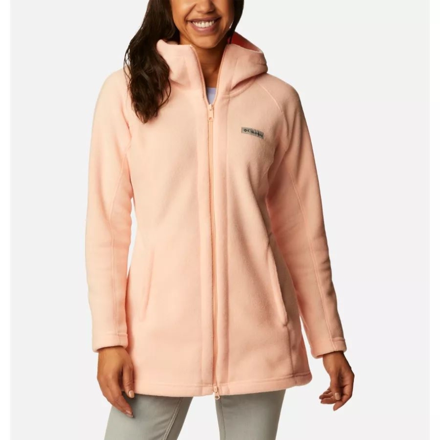 Women's Benton Springs II Long Hoodie Columbia Peach Blossom
