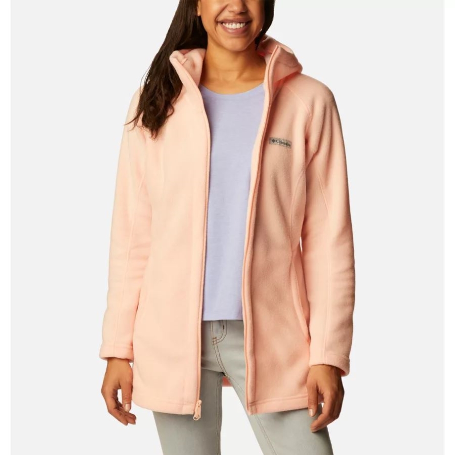 Women's Benton Springs II Long Hoodie Columbia Peach Blossom