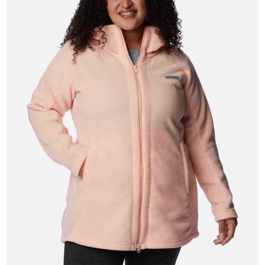 Women's Benton Springs II Long Hoodie Plus Size Columbia Peach Blossom