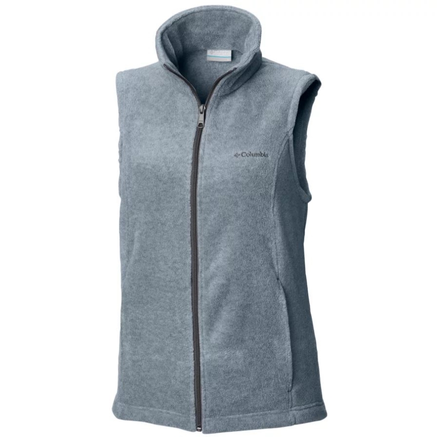 Women's Benton Springs Vest Plus Size Columbia Cirrus Grey Heather