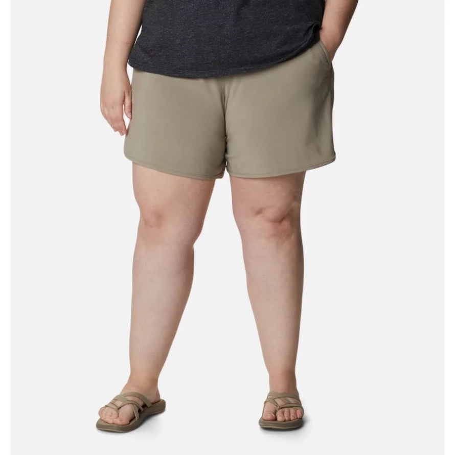Women's Bogata Bay Stretch Shorts Plus Size Columbia Tusk