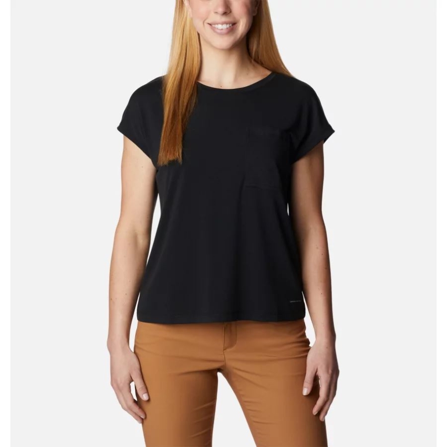 Women's Boundless Trek T-Shirt Columbia Black