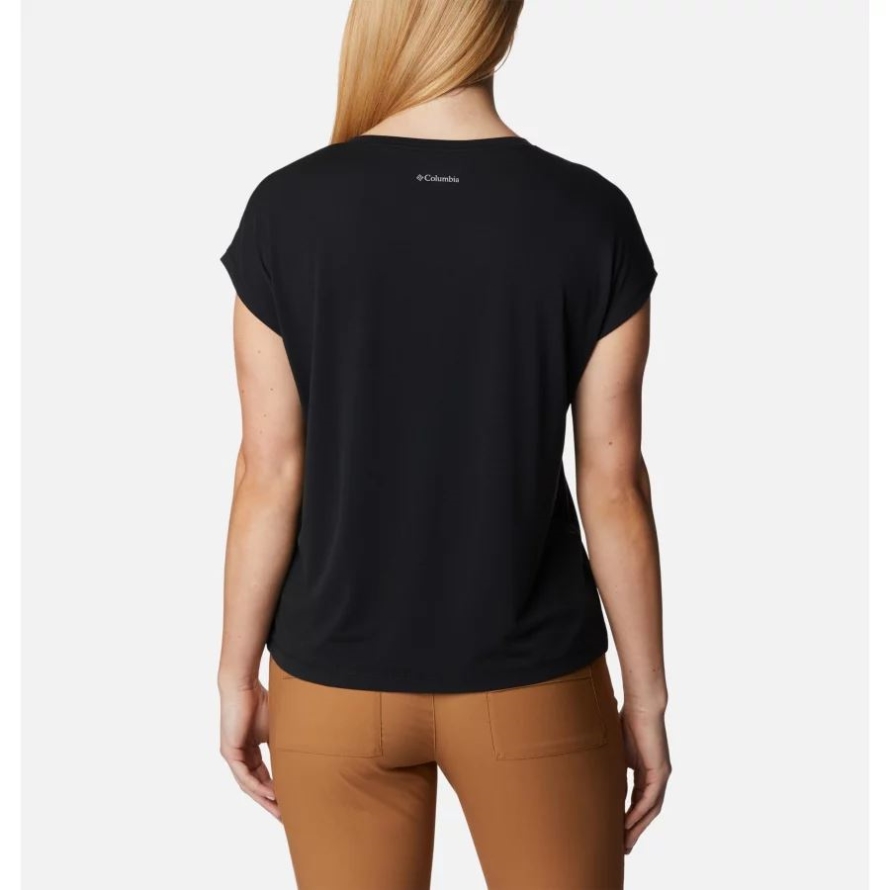 Women's Boundless Trek T-Shirt Columbia Black