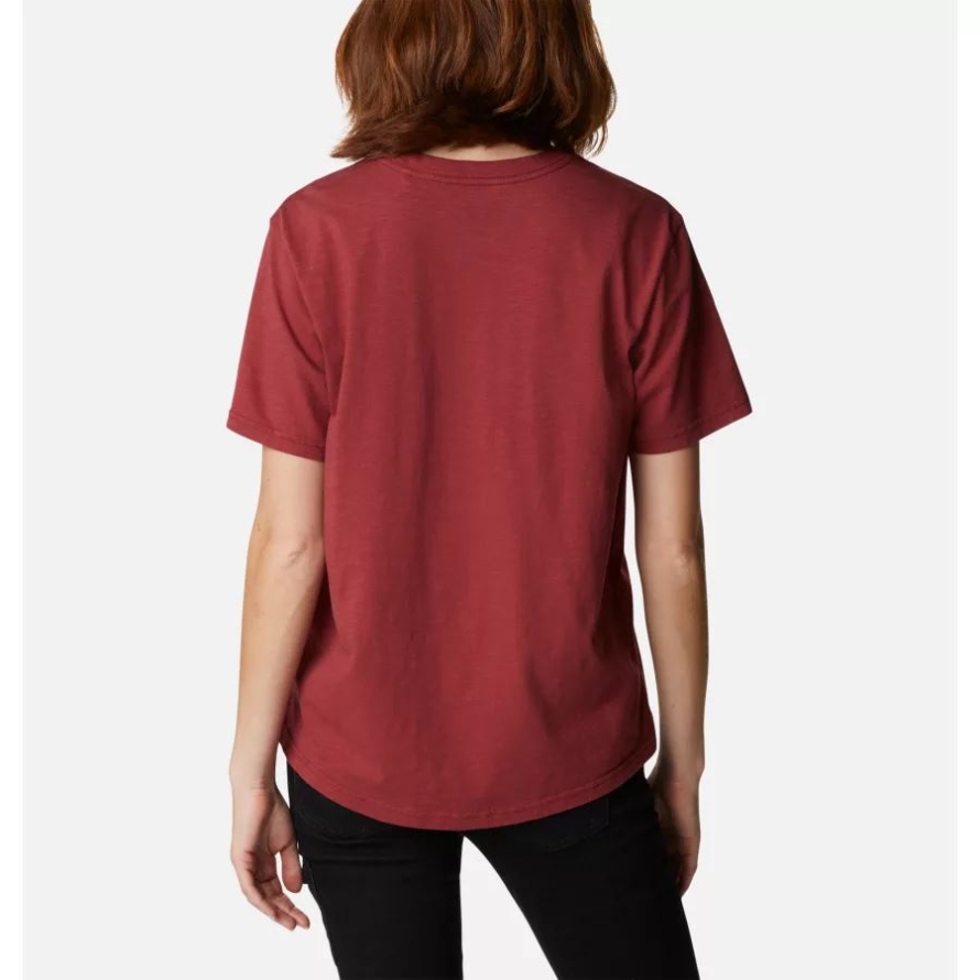 Women's Break it Down T-Shirt Columbia Marsala Red/Graphic Butterfly