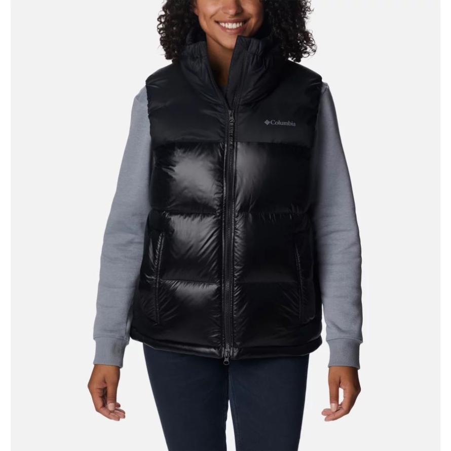 Women's Bulo Point Down Puffer Vest Black Columbia