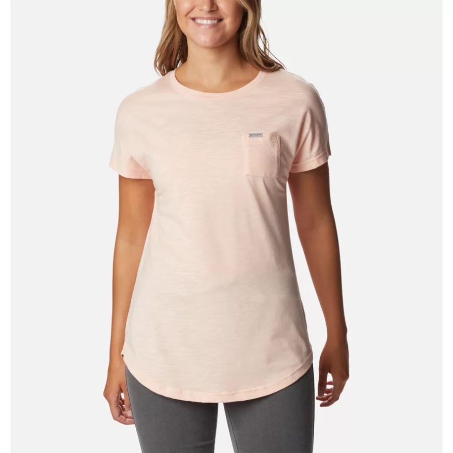 Women's Cades Cape T-Shirt Peach Blossom Columbia