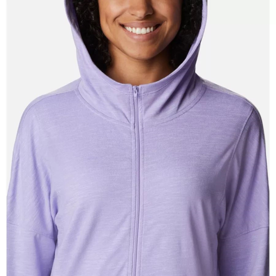 Women's Cades Cove Full Zip Hoodie Frosted Purple Columbia