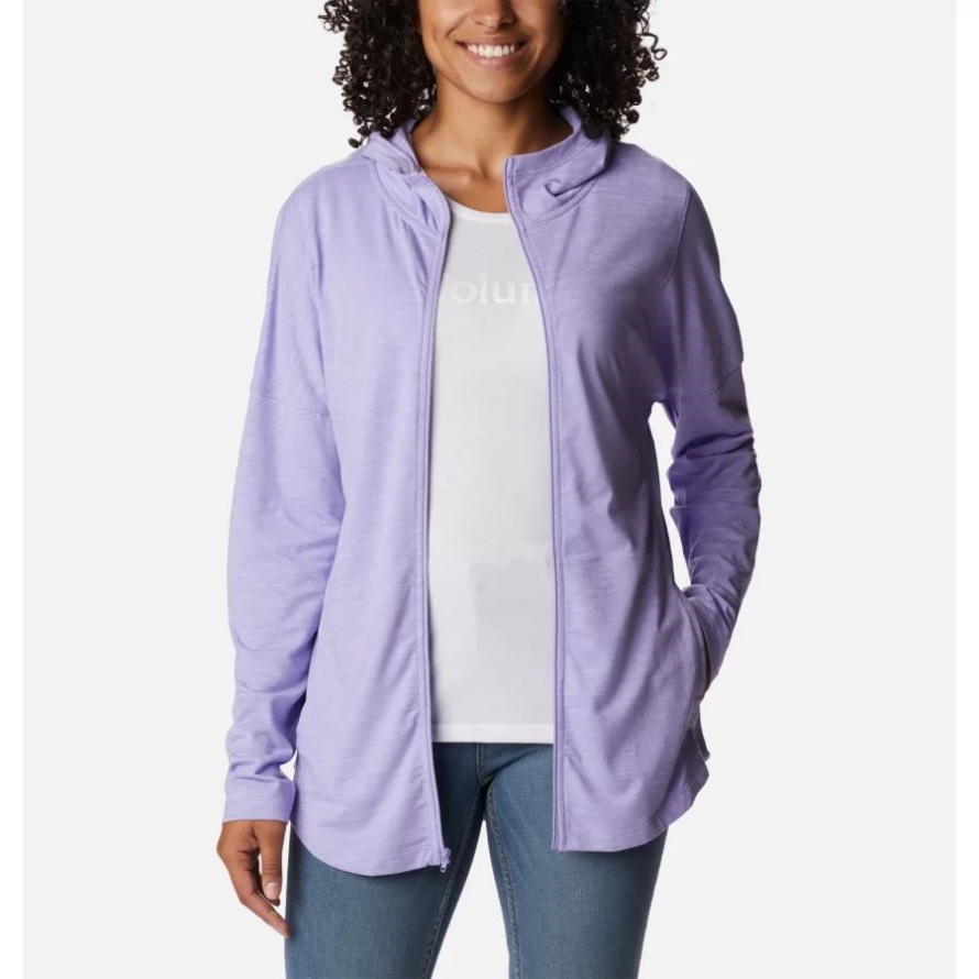 Women's Cades Cove Full Zip Hoodie Frosted Purple Columbia