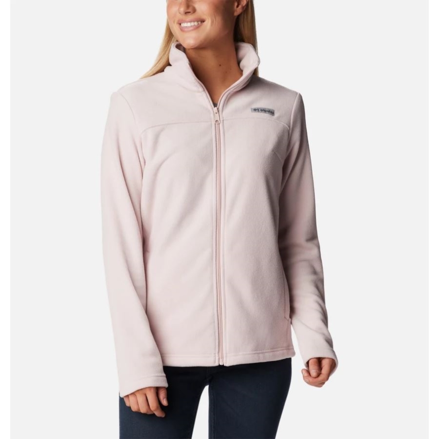 Women's Castle Dale Full Zip Fleece Jacket Mineral Pink Columbia