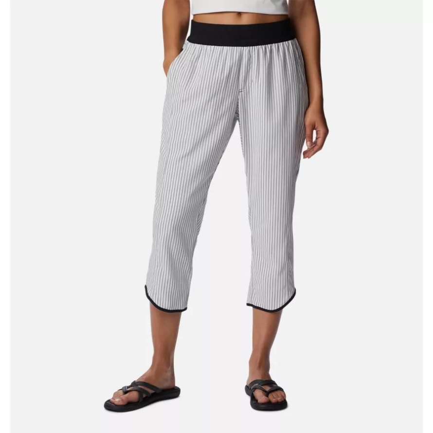 Women's Claudia Ridge Capris Black Columbia