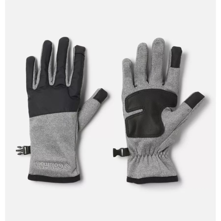 Women's Cloudcap Fleece Gloves City Grey Heather/Black Columbia