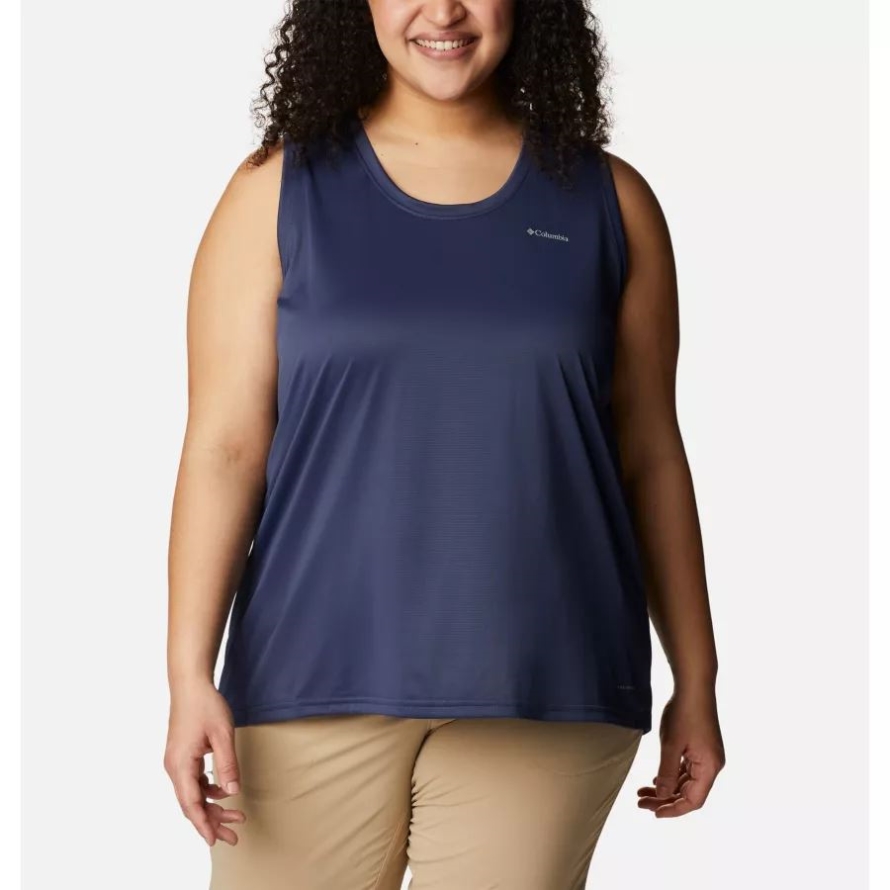 Women's Columbia Hike Tank Plus Size Nocturnal Columbia