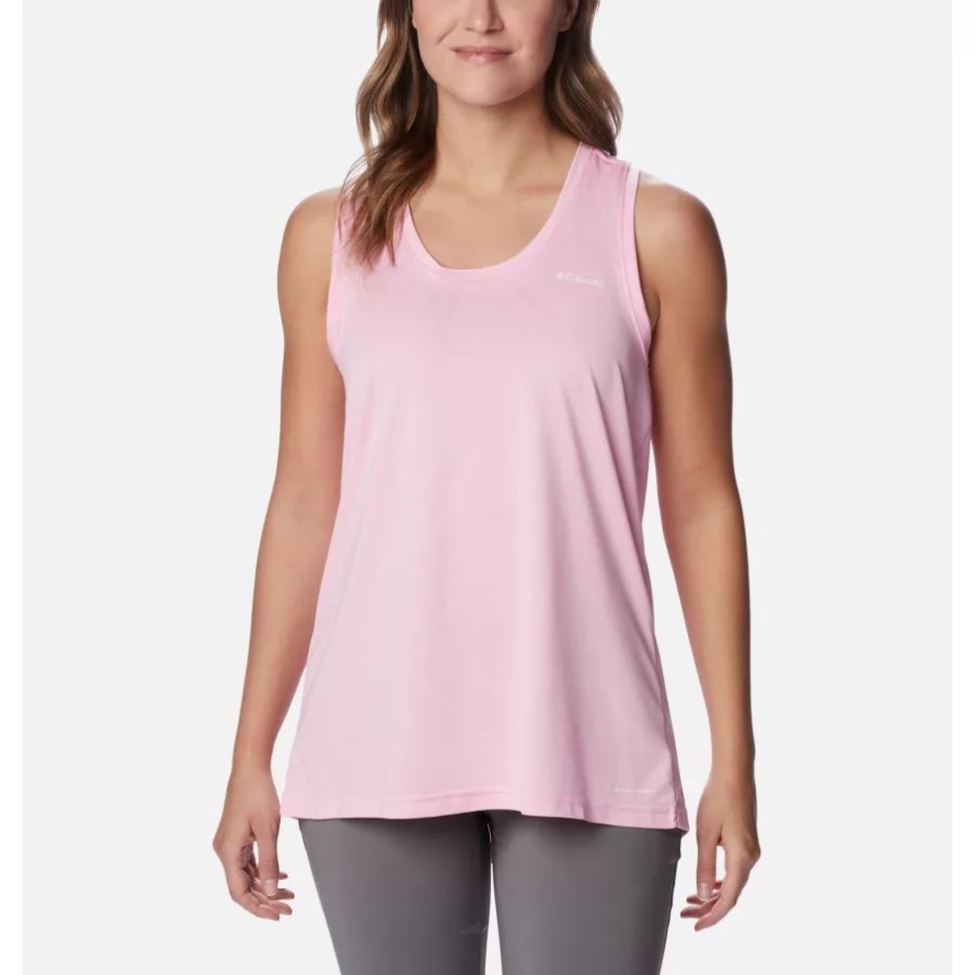 Women's Columbia Hike Tank Wild Rose Heather Columbia