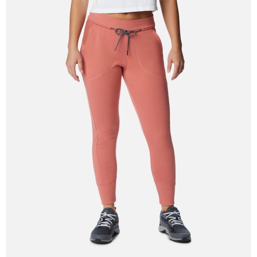 Women's Columbia Lodge Knit Jogger Dark Coral Columbia