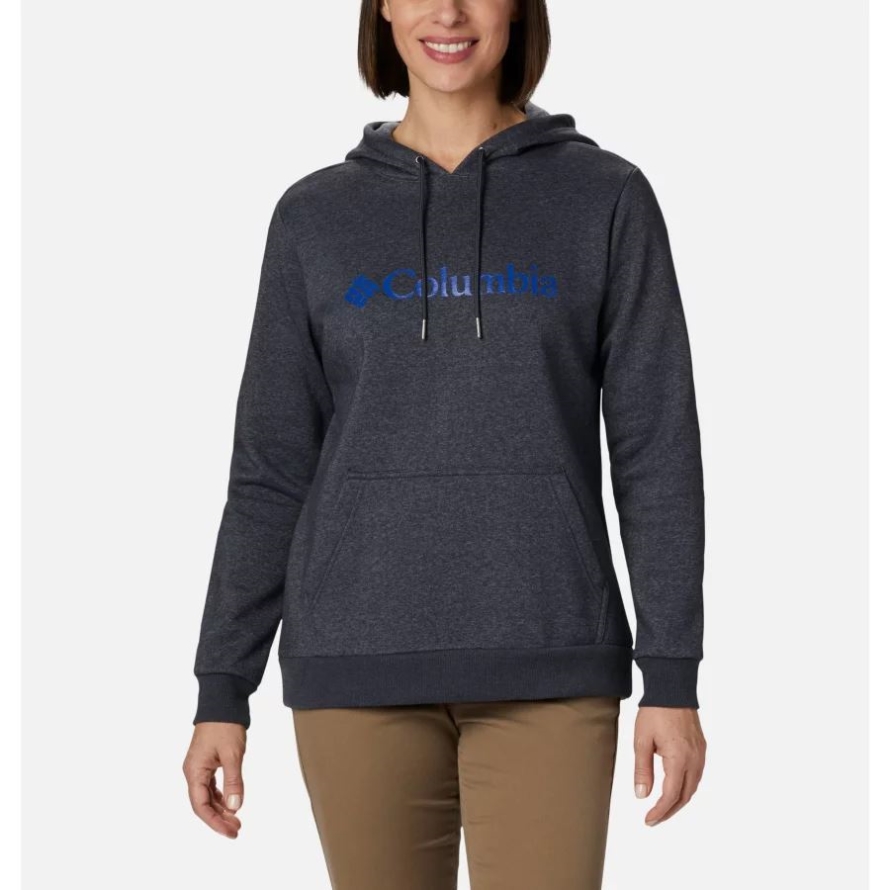 Women's Columbia Logo Hoodie Columbia Shark Heather