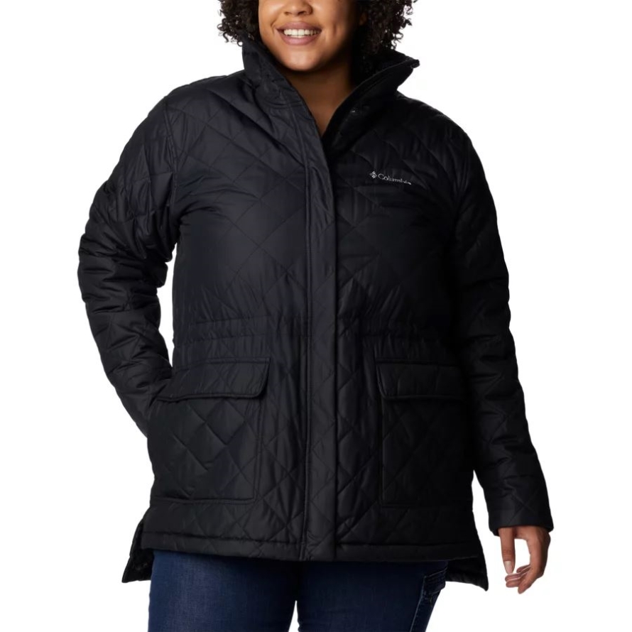 Women's Copper Crest Novelty Jacket Plus Size Columbia Black