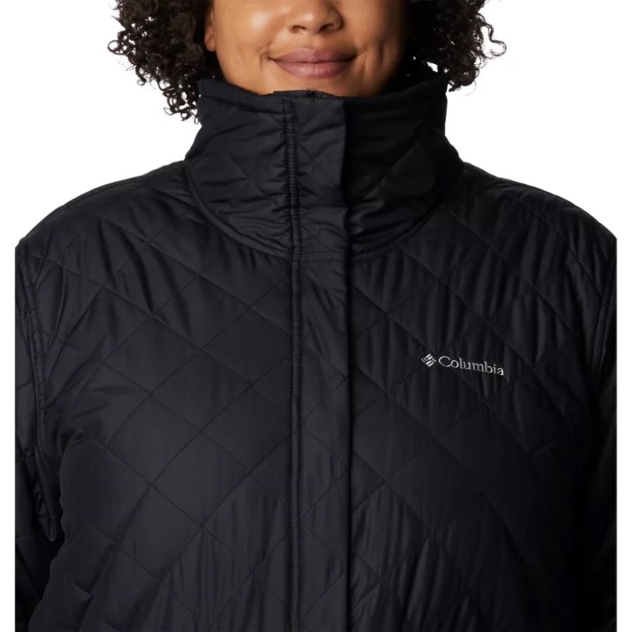 Women's Copper Crest Novelty Jacket Plus Size Columbia Black