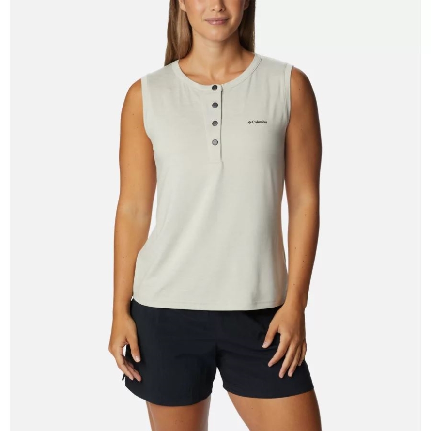 Women's Coral Ridge Sleeveless Top Columbia Dark Stone