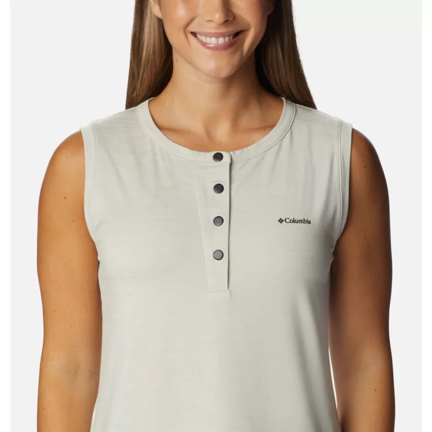 Women's Coral Ridge Sleeveless Top Columbia Dark Stone