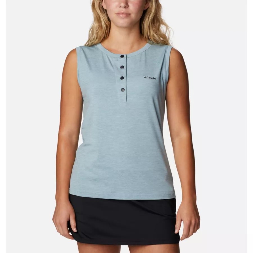 Women's Coral Ridge Sleeveless Top Stone Blue Columbia