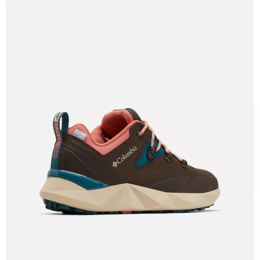 Women's Facet 60 Low OutDry Shoe Columbia Cordovan/Ancient Fossil