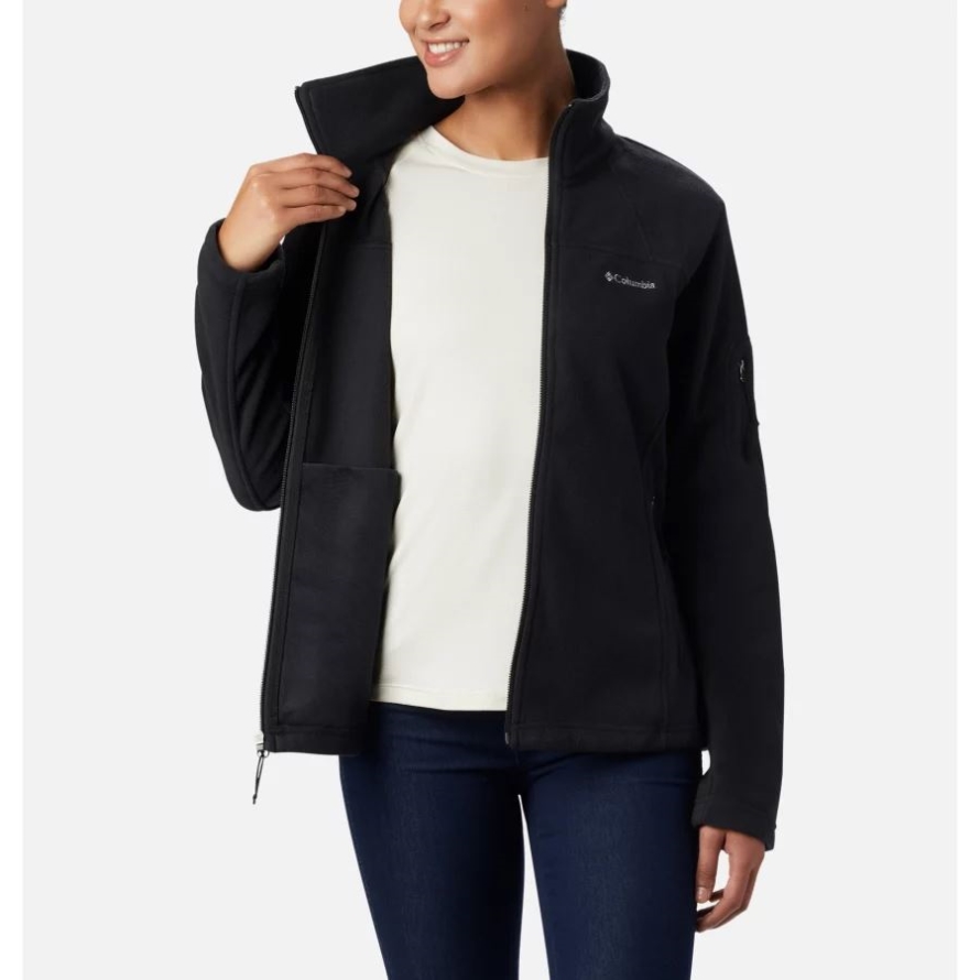 Women's Fast Trek II Fleece Jacket Columbia Black