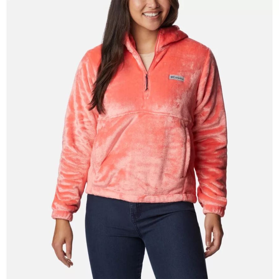 Women's Fire Side Fleece Hoodie Blush Pink Columbia